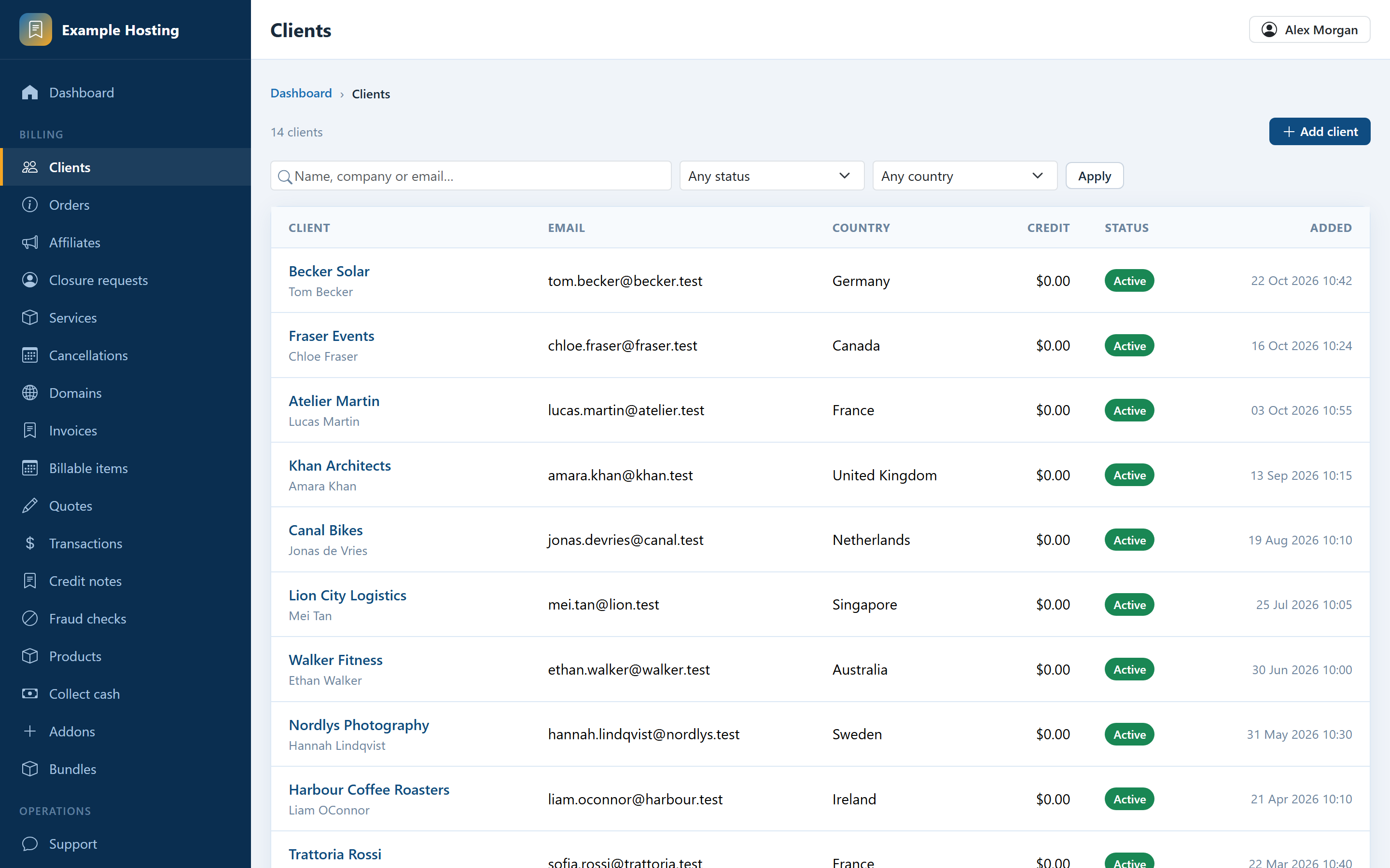 Laika Bill Manager screenshot 2